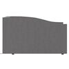 vidaXL Tagesbett mit Matratze USB Hellgrau Stoff 90x200 cm