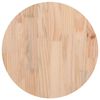 vidaXL Tischplatte Rund &Oslash;30x3 cm Massivholz Kiefer