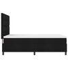 vidaXL Boxspringbett mit Matratze Schwarz 160 x 200 cm Stoff