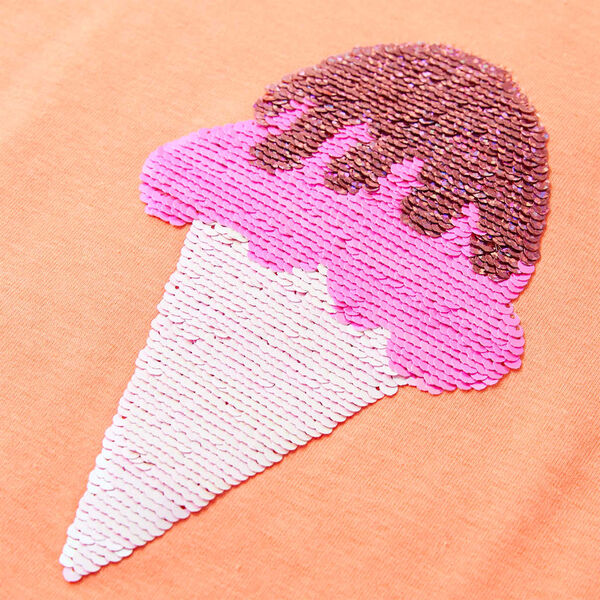 Kinder-T-Shirt Neonorange 104
