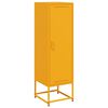 vidaXL Highboard Senfgelb 36x39x123 cm Stahl