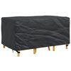 vidaXL M&ouml;belbezug Uni Schwarz 150 x 90 x 75 cm 210D