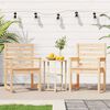 vidaXL Gartenst&uuml;hle 2 Stk. 60x48x91 cm Massivholz Kiefer