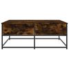 vidaXL Couchtisch R&auml;uchereiche 100x99x40 cm Holzwerkstoff