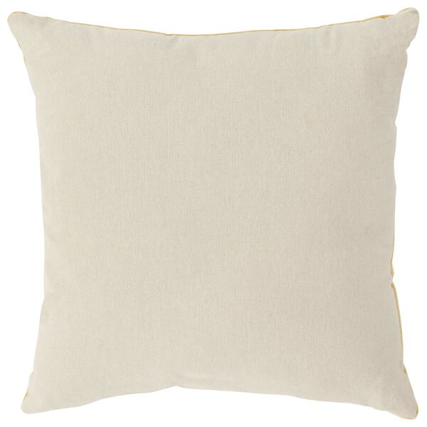 vidaXL Kissen Baumwollsamt 2 Stk. 45×45 cm Gelb