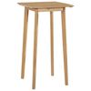 vidaXL Bartisch 60&times;60&times;105 cm Massivholz Akazie
