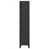 vidaXL Schlie&szlig;fachschrank Anthrazit 38x40x180 cm Stahl
