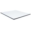 vidaXL Boxspringbett Dunkelgrau Stoff 180x200 cm
