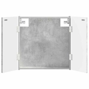 vidaXL Dartboard Schrank DELFT Betongrau 52,5 x 10,5 x 53,5 cm