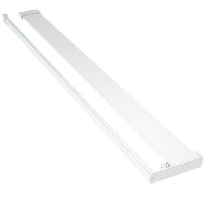 vidaXL Duschablage f&uuml;r Begehbare Dusche Chrom 80 cm Aluminium