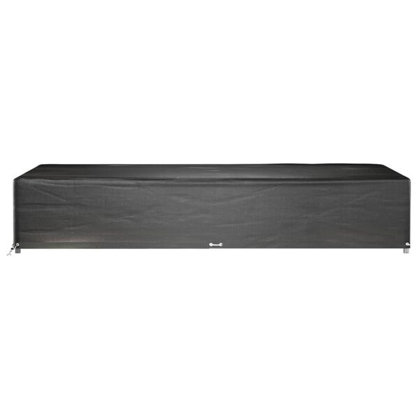 vidaXL Gartenm&ouml;bel-Abdeckungen 2 Stk. 16 &Ouml;sen 325x205x60 cm Rechteckig