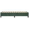 vidaXL Boxspringbettgestell Dunkelgr&uuml;n 80x200 cm Samt