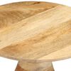 vidaXL Beistelltisch &Oslash;40x40 cm Massivholz Mango