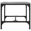 vidaXL Beistelltisch Grau Sonoma 40x40x35 cm Holzwerkstoff