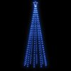 vidaXL LED-Weihnachtsbaum mit Erdn&auml;geln Blau 310 LEDs 300 cm