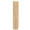 vidaXL B&uuml;cherregal Sonoma-Eiche 82,5x30,5x150 cm Holzwerkstoff