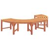 vidaXL Baumbank 4-Sitzanzahl 210 x 80 x 45 cm Massives Eukalyptus Holz