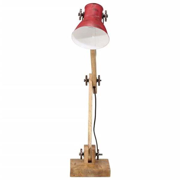 vidaXL Schreibtischlampe 25 W Rot 23x18x96 cm E27