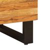 vidaXL Seitenschrank mit T&uuml;r Braun 60 x 33 x 75 cm Massivholz Mango