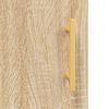 vidaXL Highboard Sonoma-Eiche 69,5x34x180 cm Holzwerkstoff