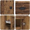 vidaXL Highboard Altholz 70 x 35,5 x 67,5 cm Holzwerkstoff