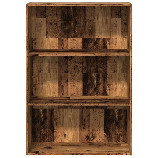 vidaXL B&uuml;cherregal Altholz-Optik 80x30x114 cm Holzwerkstoff