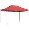 vidaXL Partyzelt Faltbar Pop-Up Burgunderrot 440x292x315 cm