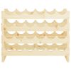 vidaXL Weinregal 65x29x46 cm Massivholz Kiefer