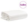 vidaXL Abdeckplane Wei&szlig; 5x8 m 650 g/m&sup2;