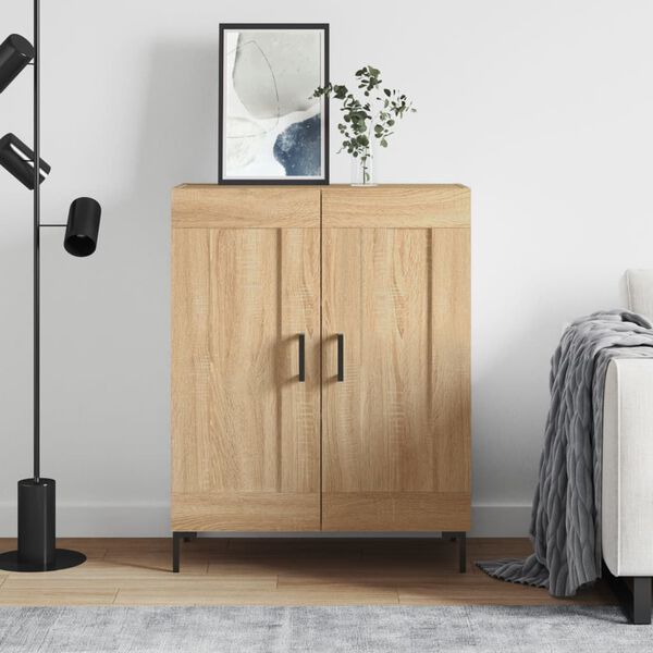 vidaXL Sideboard Sonoma-Eiche 69,5x34x90 cm Holzwerkstoff