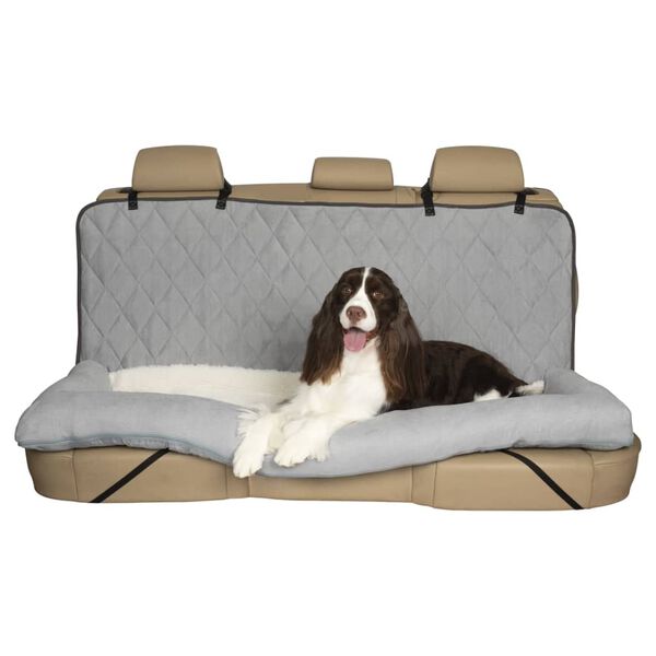 Happy Ride Hundebett Car Cuddler Gro&szlig; Grau