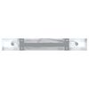vidaXL Deckenstrahler mit Strahlern Wei&szlig; 38 x 5,5 x 16,5 cm Metall