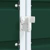 vidaXL M&uuml;lltonnenbox f&uuml;r 1 Tonne Gr&uuml;n 72x81x115 cm Stahl