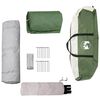 vidaXL Sofort Zelt mit Speicher ALTA Gr&uuml;n 458 x 458 x 230 cm Stahl