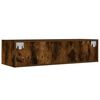 vidaXL TV-Schrank mit LED-Leuchten R&auml;uchereiche 100x35,5x25 cm