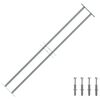 vidaXL Fenstergitter Verstellbar mit 2 Querst&auml;ben 1000-1500 mm