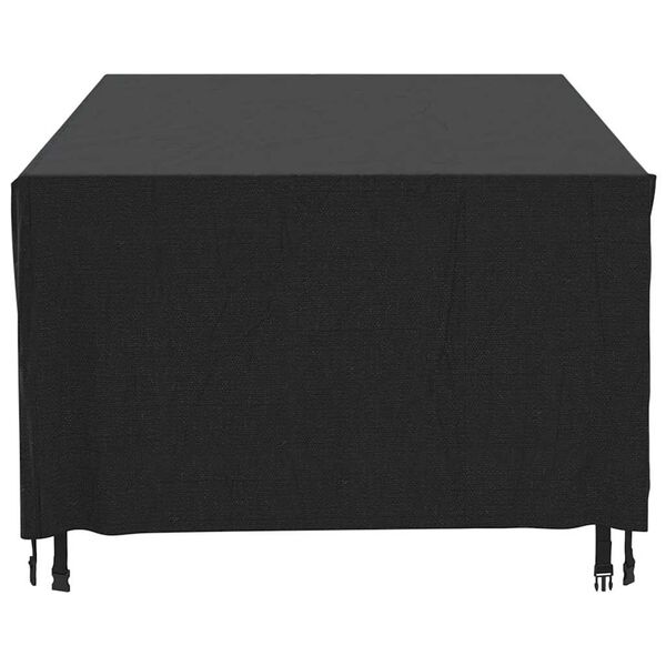 vidaXL Gartenm&ouml;bel-Abdeckungen 2 Stk. Schwarz 229x113x73cm Wasserdicht