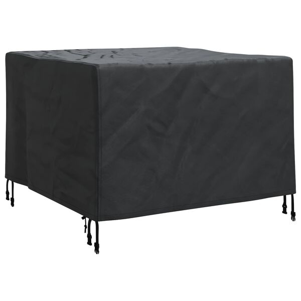 vidaXL M&ouml;belbezug Uni Schwarz 99 x 99 x 60 cm 600D Oxford Stoff