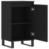 vidaXL Sideboards 2 Stk. Schwarz 40x35x70 cm Holzwerkstoff