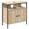 vidaXL Badezimmerschrank Beige 60 x 30 x 60 cm Holzwerkstoff