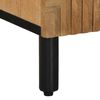 vidaXL 3-tlg. Sideboards Braun 60x33x75 cm Massivholz Mango