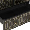 vidaXL Highboard 60x33x100 cm Massivholz Mango