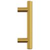 vidaXL M&ouml;belgriffe 20 Stk. Golden 64 mm Edelstahl