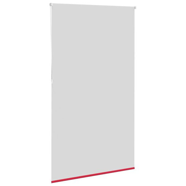 vidaXL Verdunkelungsrollo Rot 125x230cm Stoffbreite 121,6cm Polyester