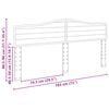 vidaXL Kopfteil Sonoma-Eiche 180 cm Holzwerkstoff