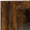 vidaXL Sideboard mit LED-Leuchten R&auml;uchereiche 41x37x100 cm