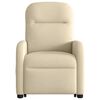 vidaXL Relaxsessel mit Aufstehhilfe Creme Stoff