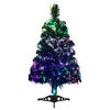 vidaXL K&uuml;nstlicher Weihnachtsbaum Glasfaser 64 cm Gr&uuml;n