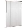 vidaXL Venetianer Jalousie Dunkelbraun mit Muster 213 x 130 cm PVC