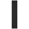 vidaXL B&uuml;cherregal Schwarz Eichen-Optik 40 x 30 x 152 cm Holzwerkstoff